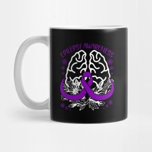 Epilepsy Awareness Epilepsy Awareness Ribbon Mug